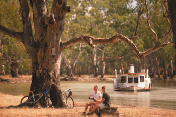 The Great Murray River - allow a few days to travel alongside this ancient majestic river dividing Victoria and New South Wales.